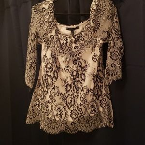 WHBM Lace Blouse